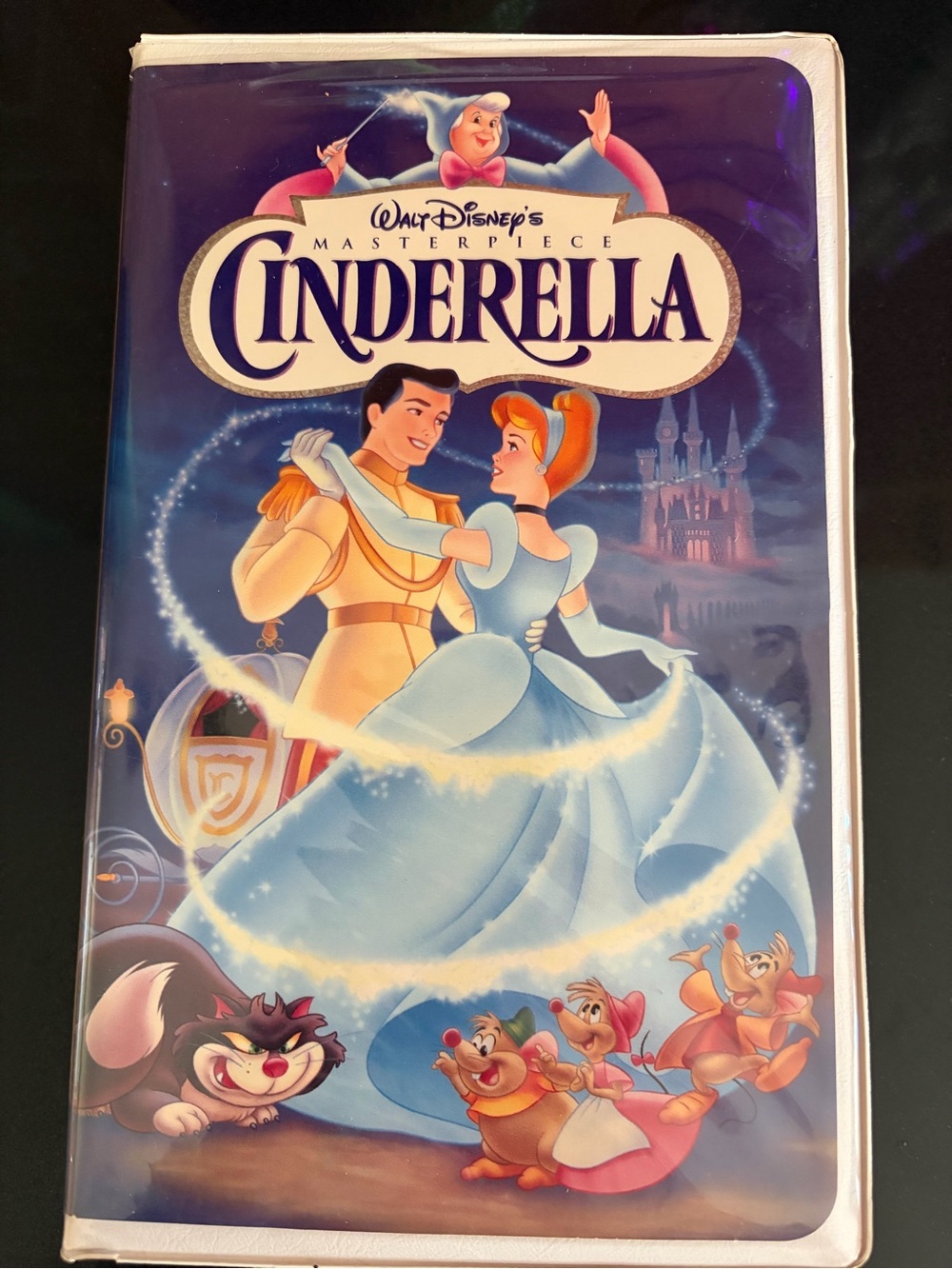 Disney Masterpiece Collection VHS Cinderella Movie Kid’s Classic. In case.